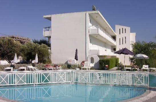 Alkmini Hotel Theológos Exteriér fotografie